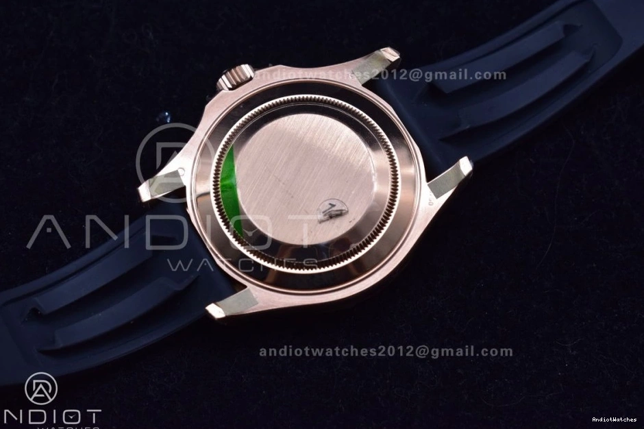 Edition Strap Best TimelessDesign Black VS on 1:1 VSF 1220 Yacht-Master Ceramic 126655 Oysterflex Bezel Rubber 0119